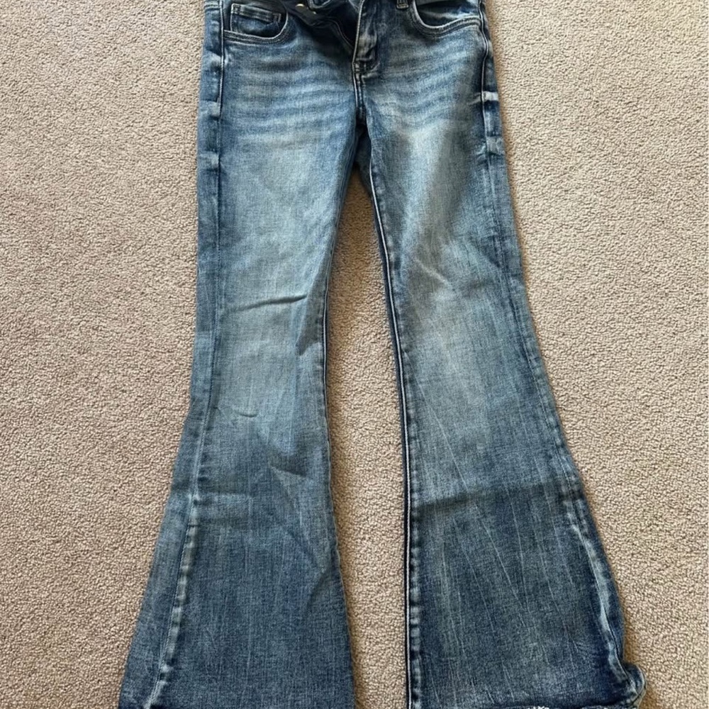 BKE Blue Bootcut Jeans Classic Denim Style